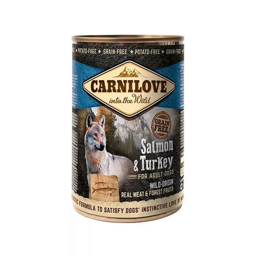 Carnilove Felnőtt Kutya Konzerv Lazac & Pulyka 400g
