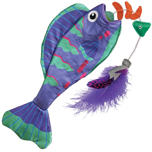 Cat toy KONG® Wrangler Angler Fish