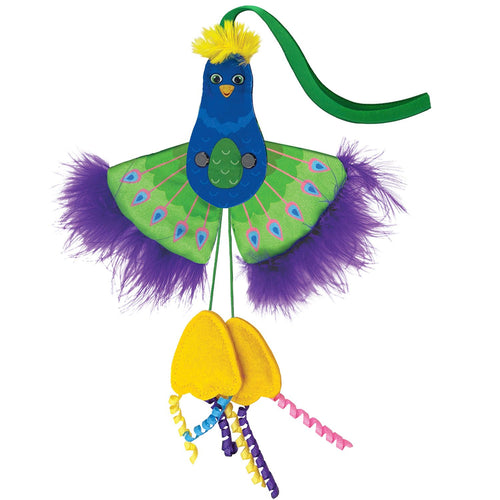 Cat toy KONG® Connects Peacock 45 cm