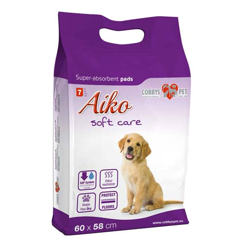 AIKO Soft Care 60x58cm 7db Kutyapelenka
