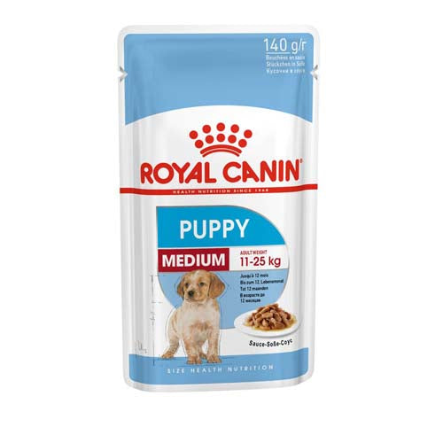 Royal Canin Medium Puppy Alutasak 140g