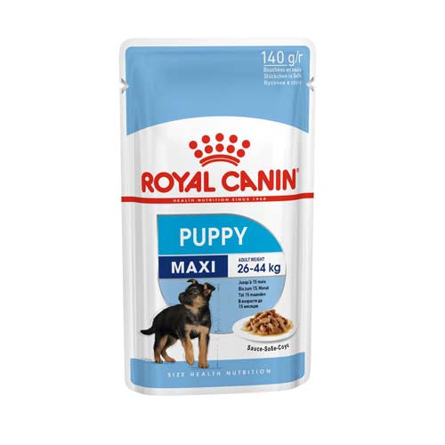 Royal Canin Maxi Puppy Alutasak Nagytestű Kölyökkutyáknak 140g