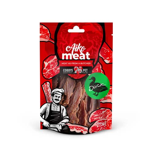 COBBYS PET AIKO Meat puha kacsahús szeletek 100g