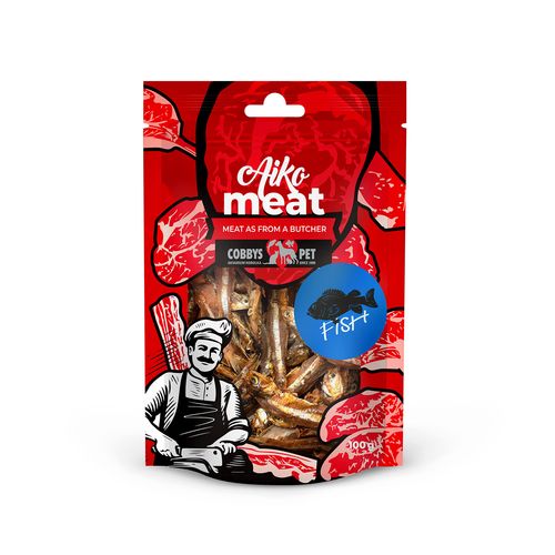 COBBYS PET AIKO Meat szárított hal 100g