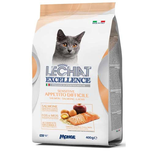 LeChat Excellence Sensitive Szuperprémium Macskatáp 400g