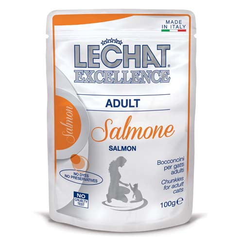 Lechat Excellence Adult Lazacos Alutasak Felnőtt Macskák Számára 100g