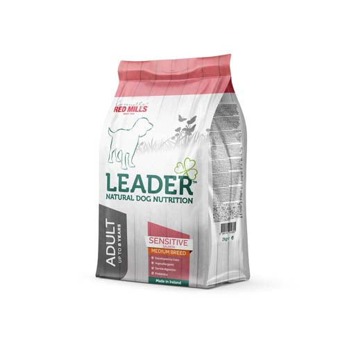 Leader Adult Természetes Kutyatáp Sensitive Medium Breed Lazac 2kg