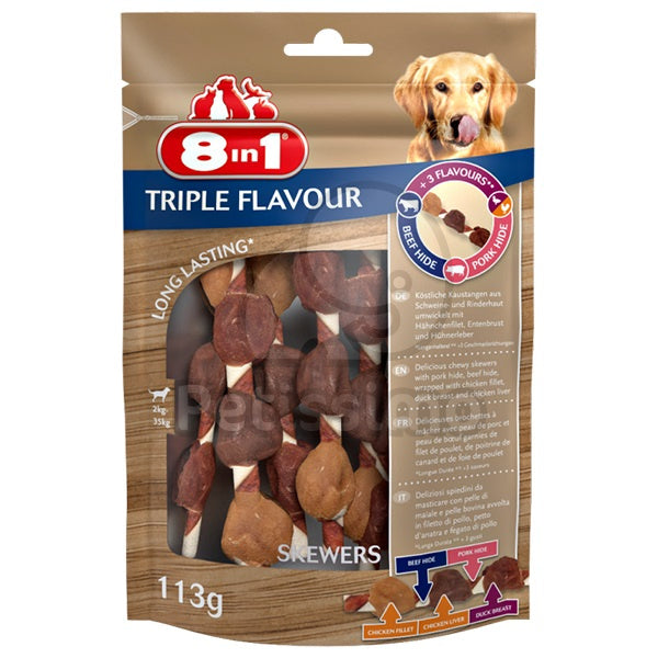 8in1 Triple Flavour Skewers 113g