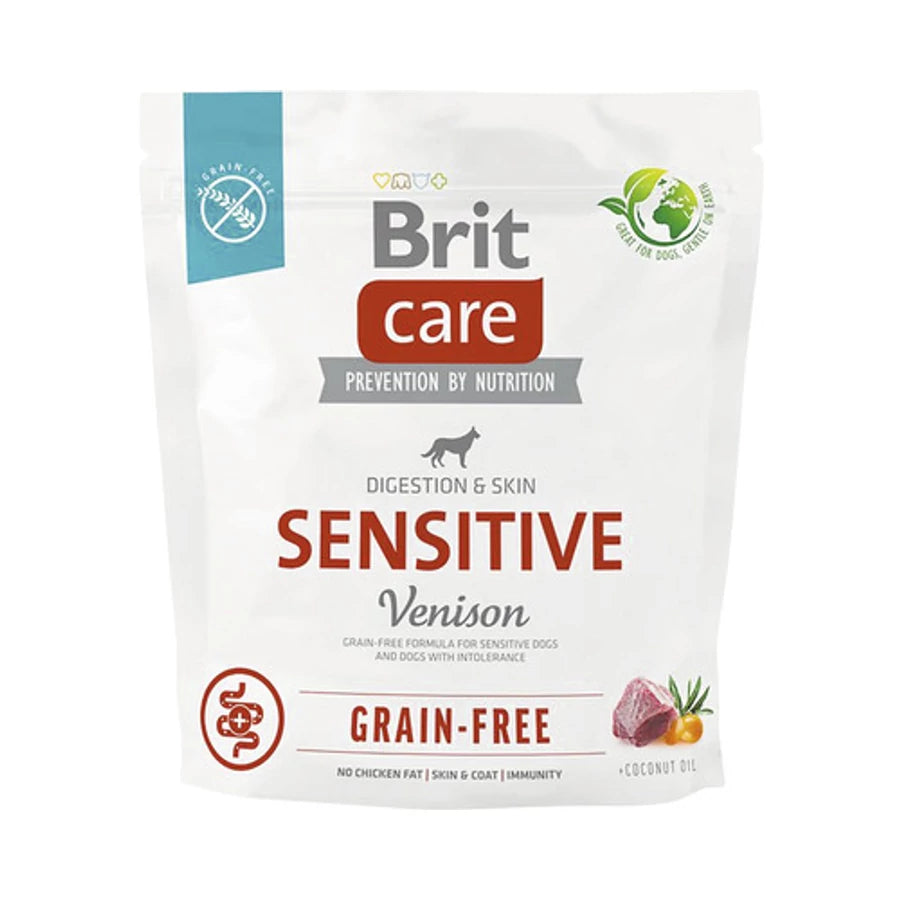 Brit Care Dog Grain-free Venison Sensitive 1 kg Száraztáp