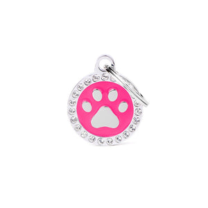 MyFamily Glam Paw Strass Tag