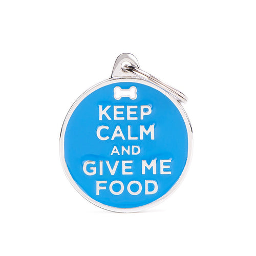 MyFamily Charms Keep Calm and Give Me Food