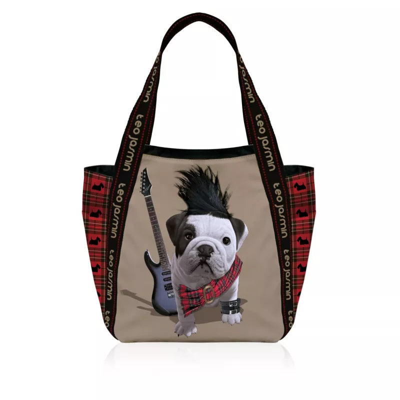 Teo Jasmin Tote Bag Punk Zöld