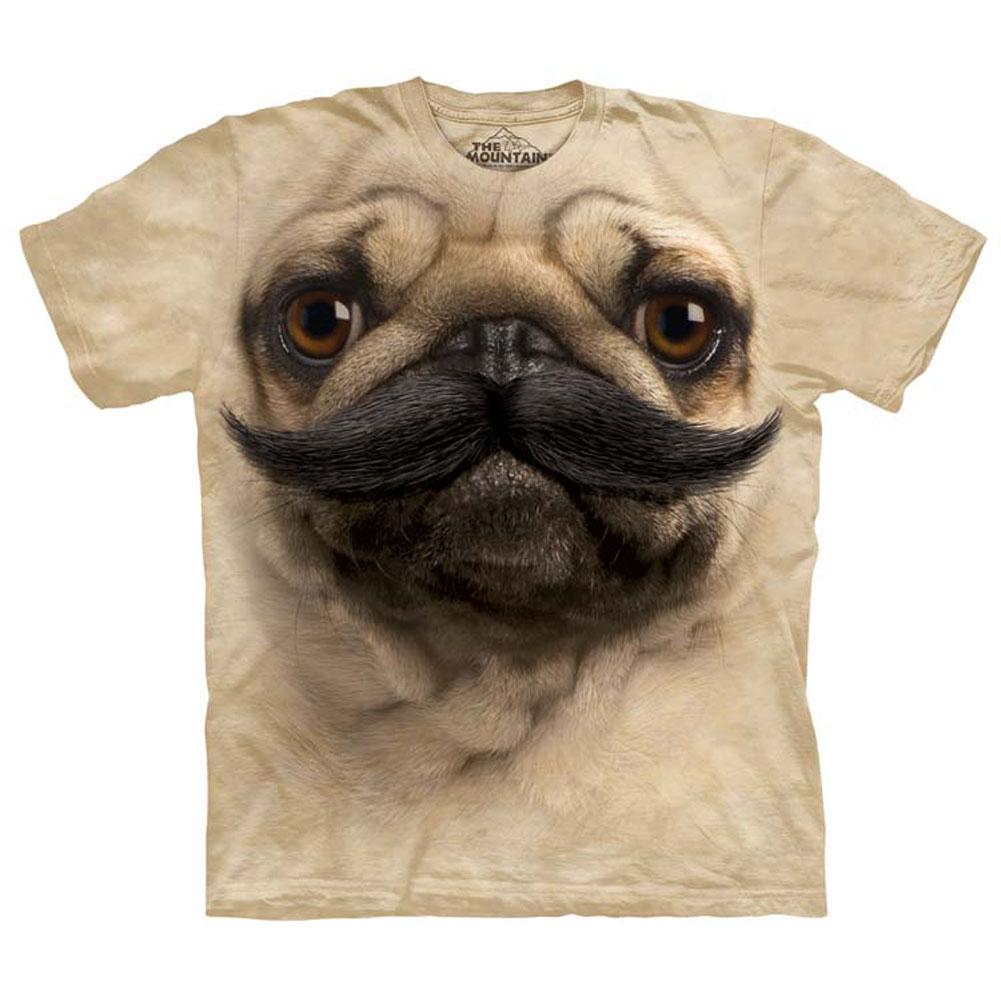 Pugstache T-Shirt