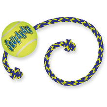 Dog toy KONG® Squeakair® Ball with Rope