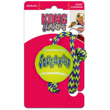 Dog toy KONG® Squeakair® Ball with Rope